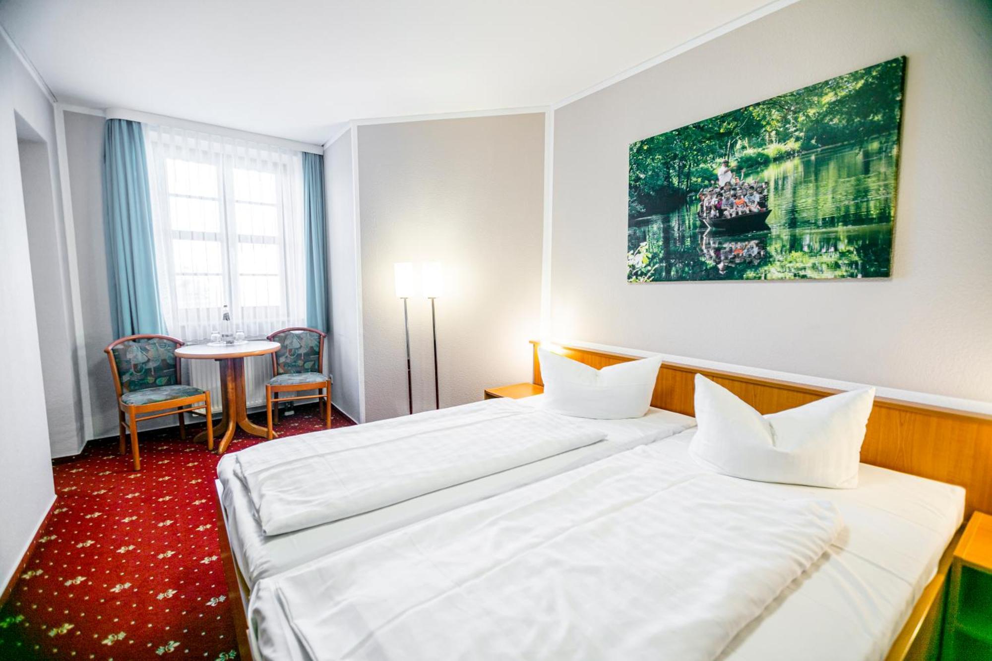 Hotel Zum Goldenen Loewen Peitz Eksteriør bilde